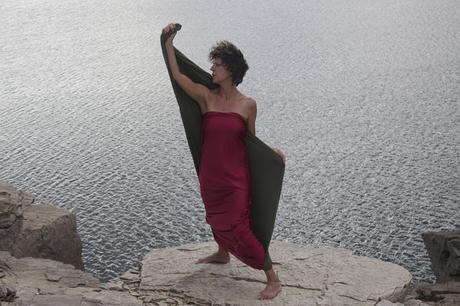 Fotografías de la performance TENSIONES