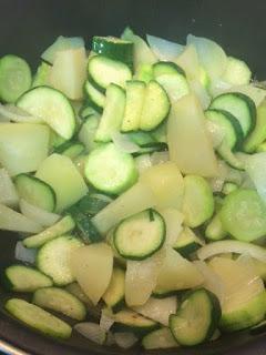 CREMA DE CALABACÍN Y QUESO BRIE