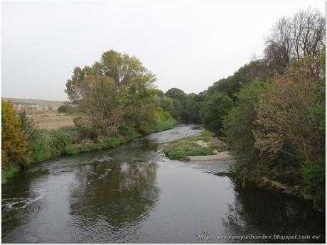 Río Manzanares desde el puente que lo cruza