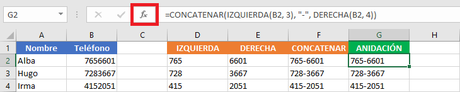 Cómo Crear Varias funciones en una Celda de Excel