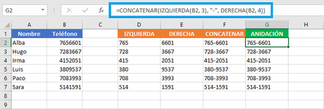 Cómo Crear Varias funciones en una Celda de Excel