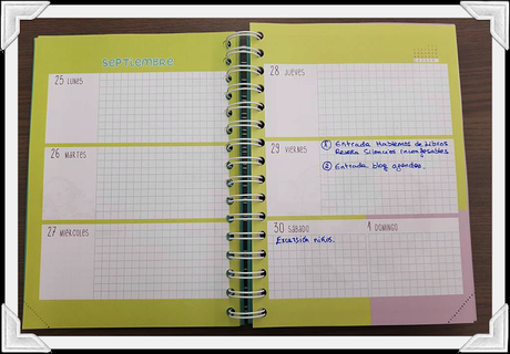 Mis agendas escolares favoritas