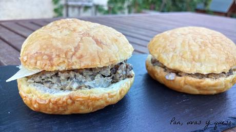 Trampantojo de hamburguesa vegetariana Trampantojo de hamburguesa vegetariana