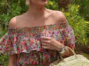 Flowers dress outfit