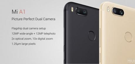 Xiaomi Mi A1 características y opinión Xiaomi Mi A1 características y opinión