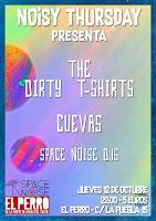 Concierto de The Dirty T-Shirts y Cuevas en El perro de la parte de atrás del coche