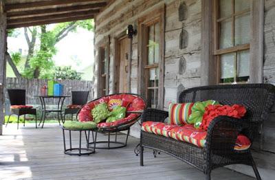 Galerias Rusticas en Casas de Madera