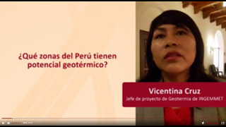 VIDEO: ENTREVISTA A ESPECIALISTA DEL INGEMMET EN GEOTERMIA