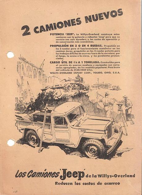 El camión de Jeep