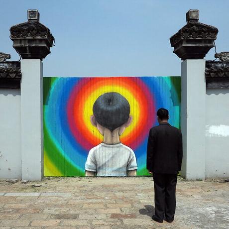 20 Hermosas pinturas de Street Art del Artista Frances Julien Malland