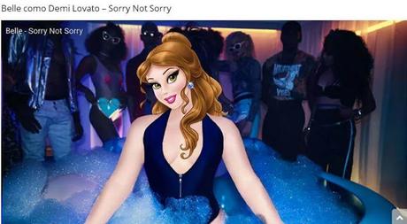 Un ilustrador digital transformó a las Princesas de Disney en estrellas del Pop