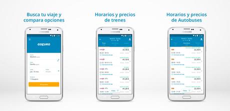 Compara y reserva tu transporte en la app de GoEuro