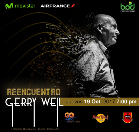 Gerry Weil (@GerryWeil) celebra la vida en “Reencuentro” con su público en el (@CCulturalBOD)
