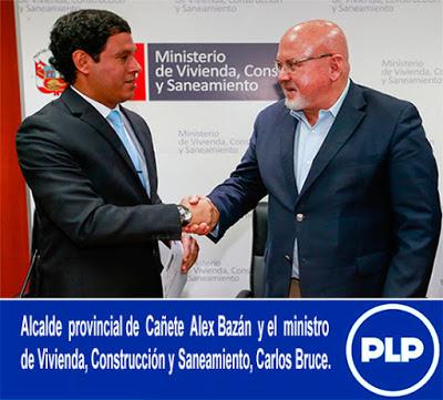 Con inversión de S/. 150 millones: ALEX BAZÁN ANUNCIA MEJORA DEL SISTEMA DE SANEAMIENTO EN CAÑETE…