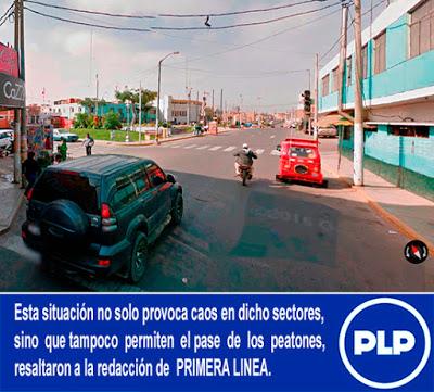 En Cañete: MALESTAR POR SEMÁFOROS MALOGRADOS…