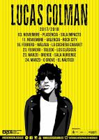 Conciertos Lucas Colman Girando Por Salas