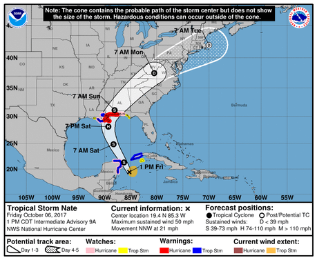 Cuba en ALERTA ante amenaza de tormenta tropical Nate