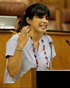 Teresa Rodríguez, parlamentaria andaluza: “¡Déjenme cobrar menos!”