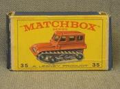 Tractor nieve Matchbox