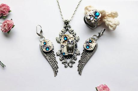 La joyería Steampunk de Viktoria Soloveva