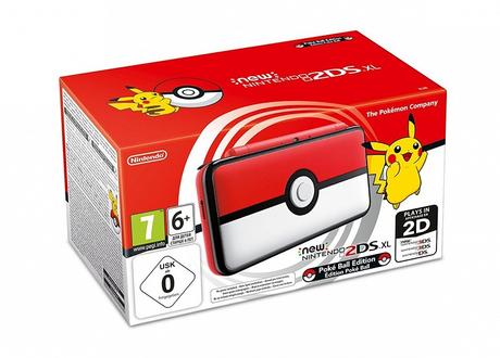 La Nintendo 2DS XL de Pokémon tendrá un botón en la Pokéball
