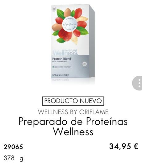 GUÍA DEL EXPERTO EN PROTEÍNAS /Oriflame: