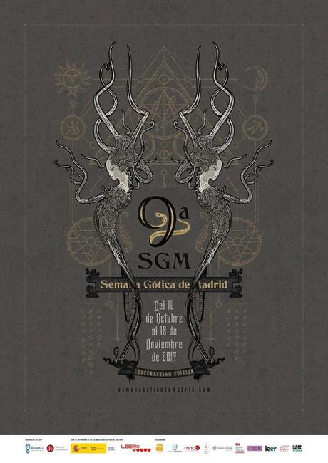 Cartel de la Semana Gótica de Madrid 2017