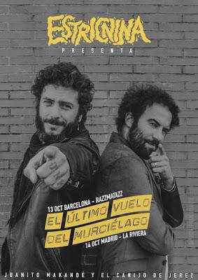 Estricnina cierran gira en Barcelona y Madrid con invitados especiales