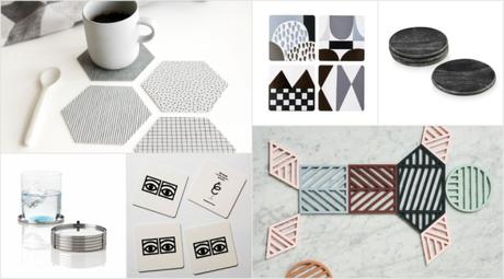 Protege tus mesas con posavasos y salvamanteles modernos