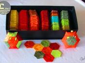 Cómo hacer acerico hexágonos. Videotutorial.