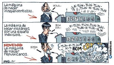 Hablemos, todos de blanco y sin banderas… Y el bloqueo del conflicto por parte del rey.