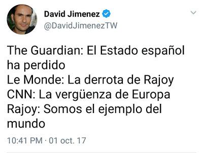 Hablemos, todos de blanco y sin banderas… Y el bloqueo del conflicto por parte del rey.