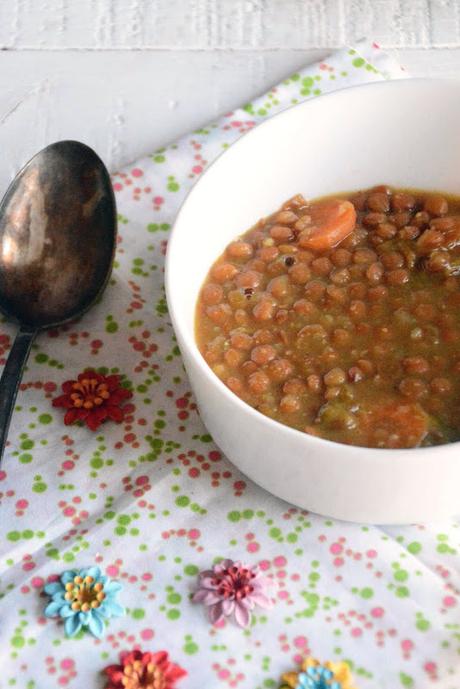 Lentejas al curry de fresa