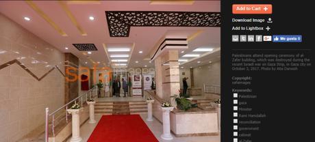 “Crisis humanitaria” en Gaza: edificio Al-Zaher