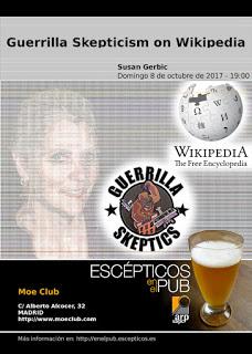 Celebramos 30 años de Escépticos en el pub con Susan Gerbic