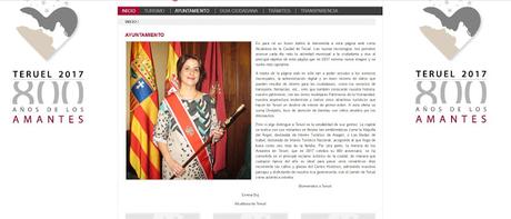 800 aniversario de los Amantes de Teruel ¿Por qué el Ayuntamiento hacen tan mal toda la promoción en internet?