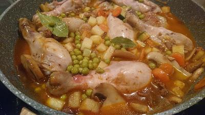 POLLO A LA JARDINERA (Clásicos de domingo)