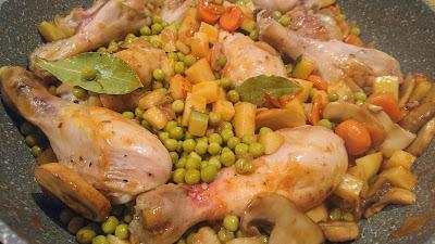 POLLO A LA JARDINERA (Clásicos de domingo)