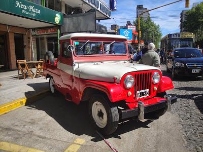 Un Jeep Pick-up de San Miguel