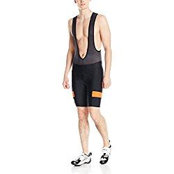 Pearl Izumi hombres de escape Quest Splice Bib pantalones cortos, hombre, Black/Orange Comb