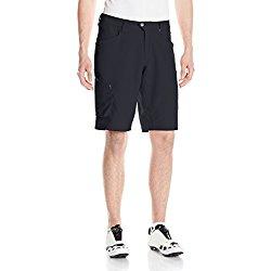 Pearl Izumi Canyon del hombres pantalones cortos, hombre, negro