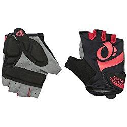 Pearl Izumi Select Guantes Cortos de Ciclismo, Hombre, Negro / Rojo, S