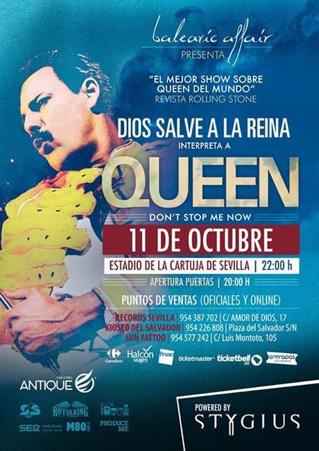 Dios Salve a la Reina Regresan al Estadio de la Cartuja