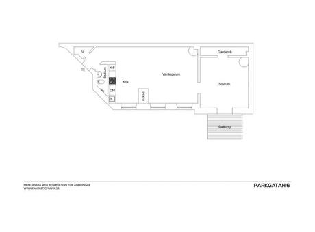 Piso pequeño y elegante Piso pequeño y elegante