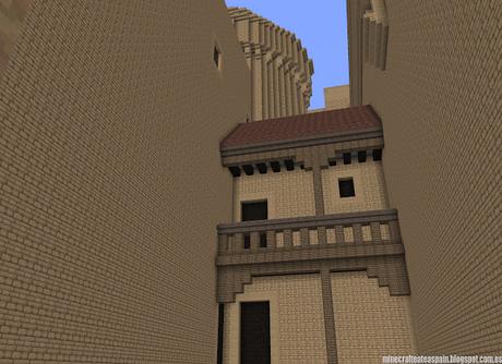 Réplica Minecraft del Castillo de La Calahorra, Granada, España.