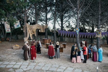 Carlos y Noelia, una boda medieval en la sierra de Madrid