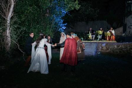 Carlos y Noelia, una boda medieval en la sierra de Madrid