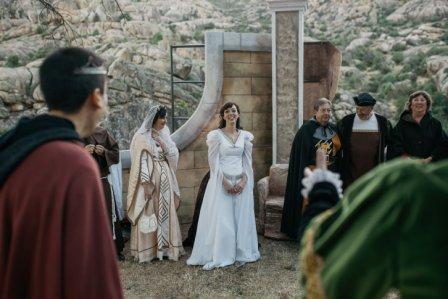 Carlos y Noelia, una boda medieval en la sierra de Madrid