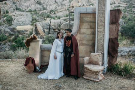 Carlos y Noelia, una boda medieval en la sierra de Madrid