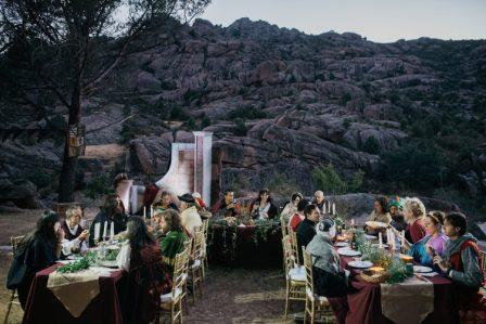 Carlos y Noelia, una boda medieval en la sierra de Madrid